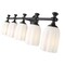 Z-Lite Orion 5 Light Vanity, 40.25in. W x 9.5in. H, Matte Black 1102-5V-MB - alternate 3